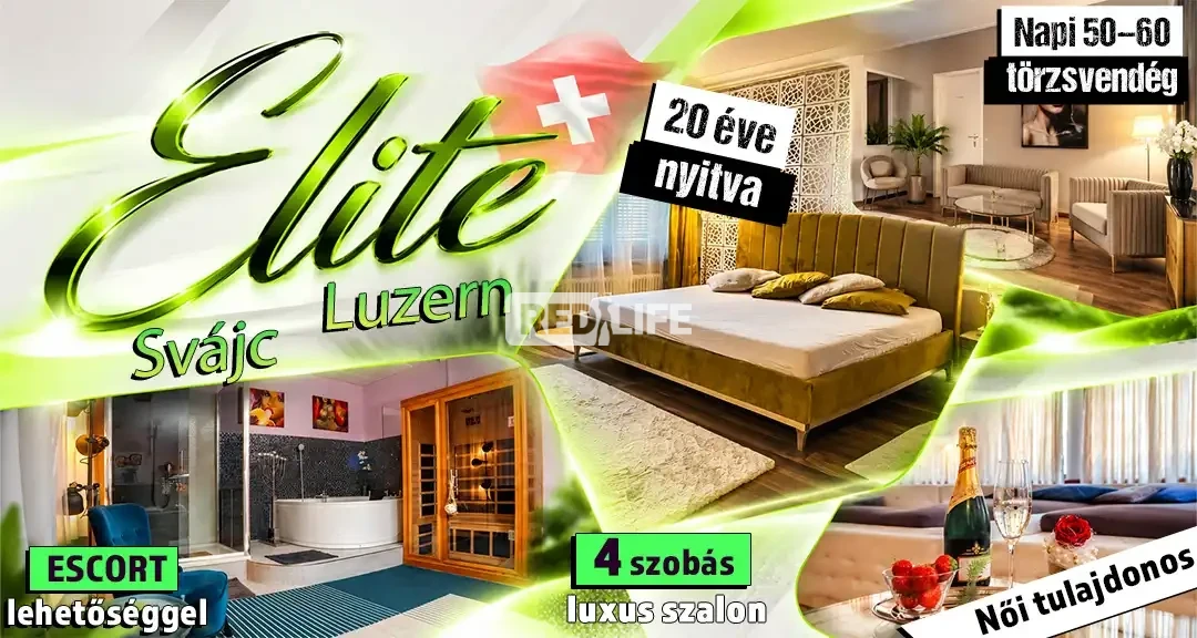 Luzern k&ouml;zpontj&aacute;ban műk&ouml;dő, 20 &eacute;ve