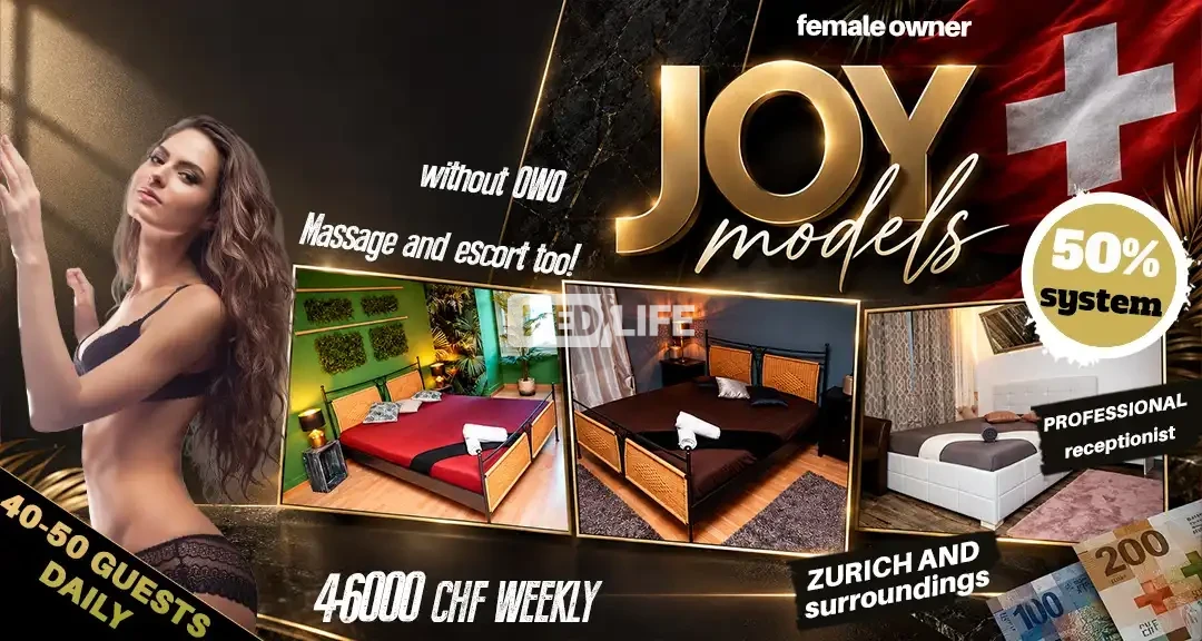 JOY-MODELS&rsquo; 3 premium private apartments